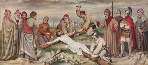 The Crucifixion Of Christ by Johannes Franciscus Kops