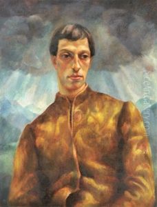 The Portrait Of Jozsef Pecsi by Erzsebet Korb