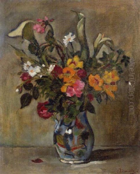 Blumenstraus In Einer Vase - view 1