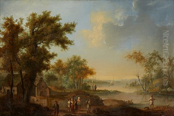 Landskap Med Figurer - view 1