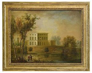 Vue Af Haga Lilla Slott Vue Af Haga Lilla Slott