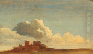 Ved Hammershus, Bornholm by Peter Kornbeck