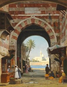 Street Scene In Cairo