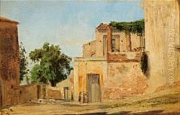 A Sunny Day In An Italian Village - view 1