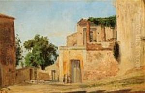 A Sunny Day In An Italian Village