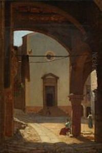 View From An Italian Village by Peter Kornbeck