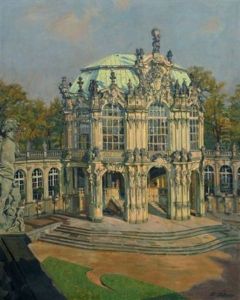Zwinger Am Morgen by Edmund Koerner