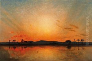 Nachgluhen Am Agyptischen Abendhimmel by Ernst Koerner