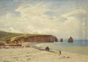 Isle Of Wight - An Der Freshwater Bay