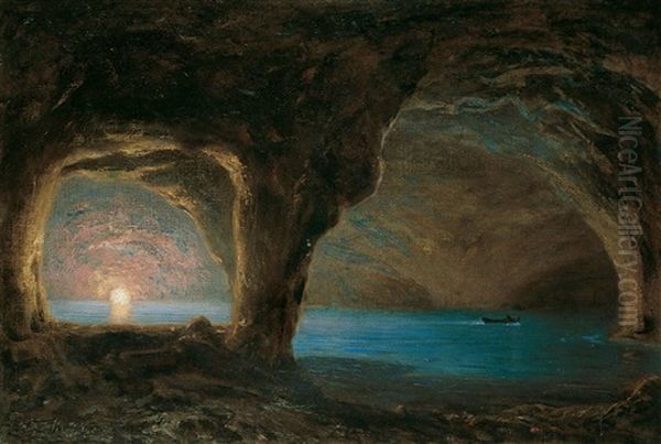 In Der Blauen Grotte Von Capri - view 1
