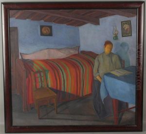 Zimmer Mit Lesender by Sofie Koerner
