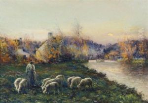 Gardien De Moutons by Michel Korochansky