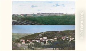 Vues Panoramiques De Damerey (+ Lamalou-les-bains; Pair)