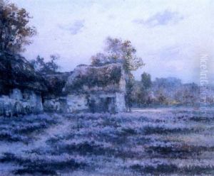 Chaumiere Au Bord De La Foret by Michel Korochansky