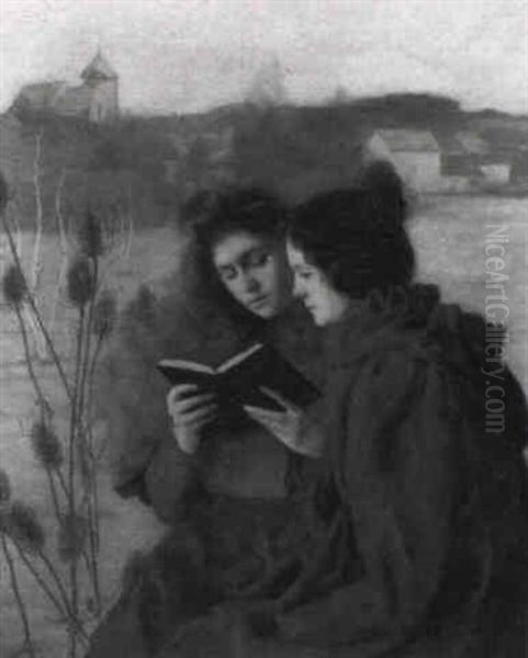 La Lecture En Bordure Du Village - view 1