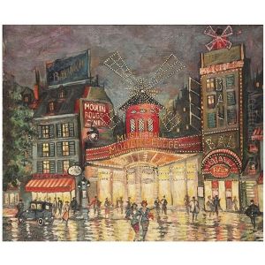 Le Moulin Rouge by Alexei Konstantinovich Korovin