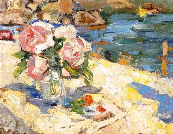 Roses On A Sand Beach, Gurzuf, Crimea - view 1