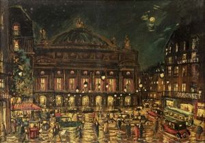 Place De L'opera by Constatin Korovine