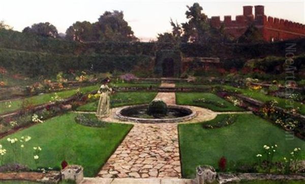 The Dutch Garden, Hampton Court - view 1
