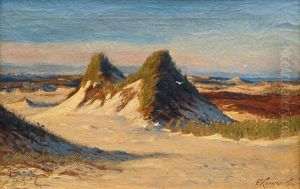 Sylt Landscapes With Dunes by Franz Korwan