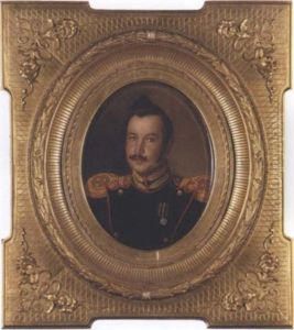 Portrait Of An Officer by Aleksei Ivanovich Korzukhin