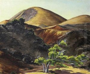 Trees In The Foothills by Emil Kosa Sr.