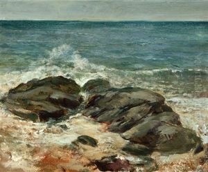 Waves On Rocks, Pacific Ocean
