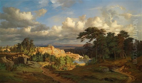 Ein Sommertag, Gegend Bei Koniginhof - view 1