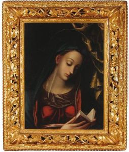 Madonna Del Libro by Domenico Beccafumi