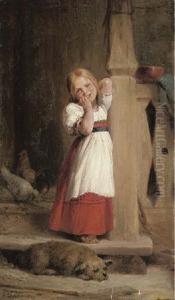 A Smiling Girl - view 1