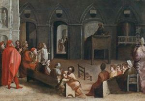 La Predica Di San Bernardino In Piazza Del Campo A Siena