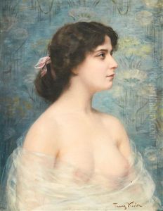 Portrait Of A Young Beautiful Woman Portrait Of A Young Beautiful Woman
