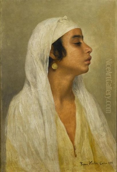A Portrait Of An Egyptian Girl - view 1