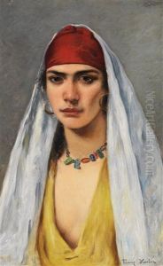 Orientale Au Voile Blanc