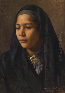 Portrait Einer Orientalin