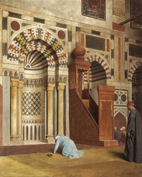 Gebet In Der Moschee - view 1