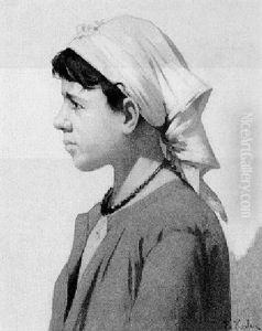 Portrait Eines Arabischen Madchens Portrait Eines Arabischen Madchens