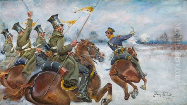 Charge Of The Uhlans - view 1