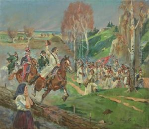 Uhlans' On The March