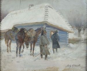 Scene From The Napoleonic Campaign