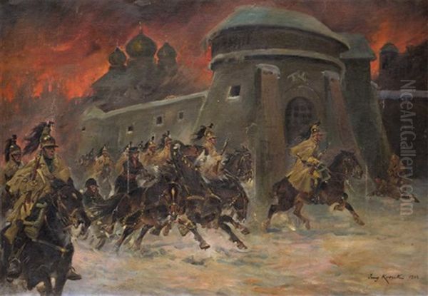Charge (szarza) - view 1
