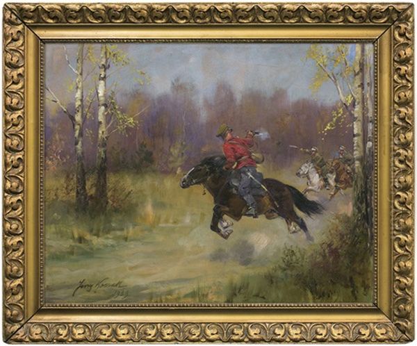 Ulan Chasing Bolshevik - view 1