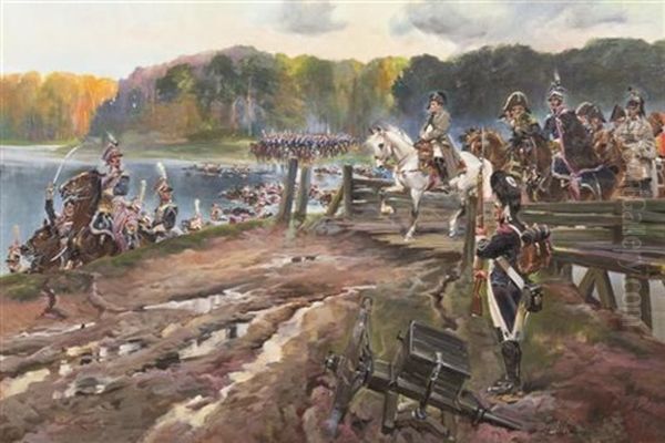 Napolean Reuniting His Troops - view 1