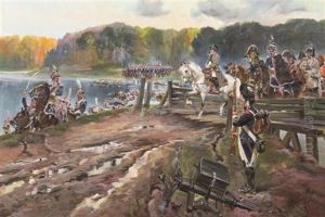 Napolean Reuniting His Troops by Jerzy Kossak