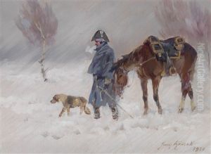 Ein Franzosischer Soldat Am Ruckzug Aus Moskau Ein Franzosischer Soldat Am Ruckzug Aus Moskau
