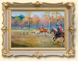 Par Force Hunt by Jerzy Kossak
