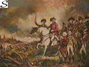 Napoleon Leading His Troops At Waterloo by Jerzy Kossak