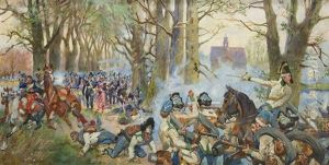 Battle Of Raszyn by Woiciech Ritter Von Kossak