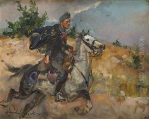 Uhlan On A Horse