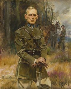 Portrait Of Count Kazimierz Robert Osiecimski-hutten-czapski